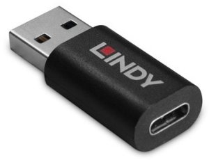Adapter USB Lindy 71264 USB-A - USB-C Czarny  (71264) 2