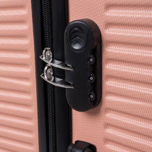 Zestaw walizek 3w1- różowe Trizand 26663 14