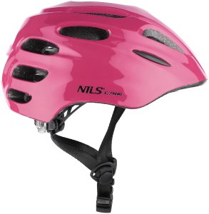 Nils Extreme Kask MTW01 LED różowy r. XS (44-48 cm) 3