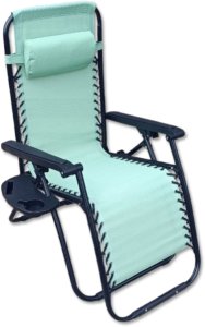 Wielopozycyjny składany Leżak ogrodowy Gravity - JUMI 2