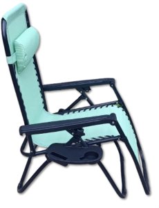 Wielopozycyjny składany Leżak ogrodowy Gravity - JUMI 3