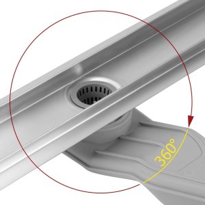 Odpływ Liniowy REA Neox Superflow STAL SZCZOTKOWANA 50 2