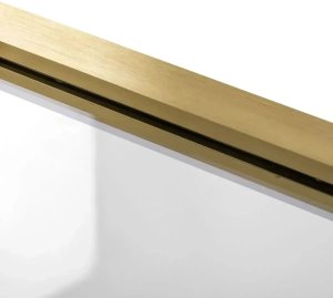 Kabina Prysznicowa Rea Atlas 120x80 Złota Szczotkowana 3