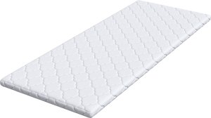 vidaXL vidaXL Podkłady na materac Biały 70 x 200 cm Poliester bez kleju 2
