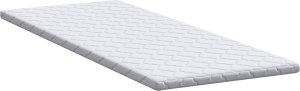 vidaXL vidaXL Podkłady na materac Biały 70 x 200 cm Poliester bez kleju 3