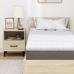 vidaXL vidaXL Podkłady na materac Biały 70 x 200 cm Poliester bez kleju 4