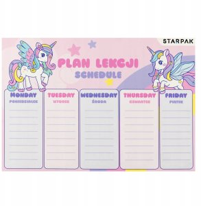PLAN LEKCJI NAKLEJKI NA ZESZ STK UNICORN PUD1/24 3