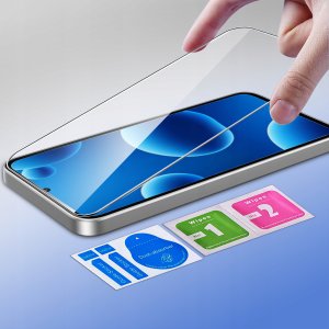 ZESTAW Etui do Samsung A56 5G Matowe Silikon 2 SZTUKI SZKŁO 4