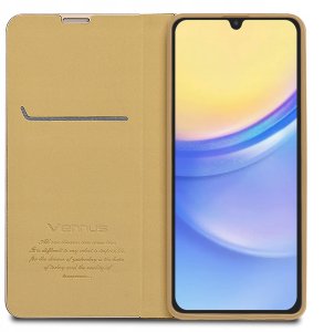 Etui do Samsung Galaxy A15 Case Magnet Portfel + Szkło OCHRONNE 9H 3