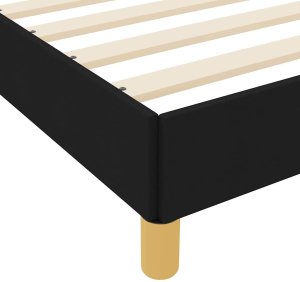 vidaXL Łóżko sprężynowe Czarny, Brązowy 90 x 200 cm 10