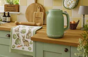 Czajnik elektryczny 1,7 L Vintage szałwiowy 3