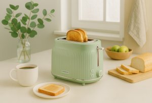 Toster na dwie kromki AMBITION ELECTRO VINTAGE szałwiowy 3