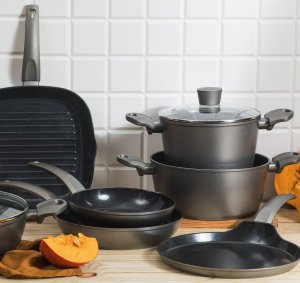 Garnek na indukcję wysoki 6,6 L Verso 24 cm AMBITION 2