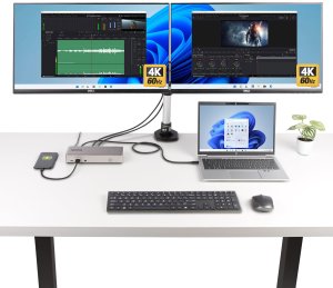 Stacja/replikator StarTech na 3 monitory USB4 Dock (150UE-USB4DOCKTRIPLE) 8
