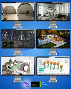 Komputer Pix Titan V2 Intel Core i7 NVIDIA GeForce RTX5060Ti 64GB DDR4 1000GB SSD Windows 11 12
