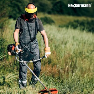 Maska przyłbica ochronna do koszenia cięcia z nausznikami Heckermann 8801 12