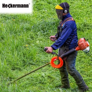 Maska przyłbica ochronna do koszenia cięcia z nausznikami Heckermann 8801 10
