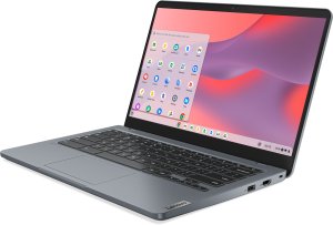 Lenovo 14e Chromebook Gen 3 82W6 - Intel Core i3 N305 / 1.8 GHz - Chrome OS - UHD Graphics - 8 GB RAM - 128 GB eMMC - 35.6 cm (14") IPS 1920 x 1080 (Full HD) - Wi-Fi 6E - Storm Gray - kbd: Deutsch 14