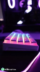 Klawiatura KBcustom KB61 Klawiatura Mechaniczna Hot Swap RGB Dla Graczy Red/Z Switch 4