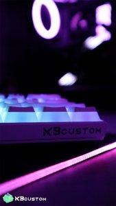 Klawiatura KBcustom KB61 Klawiatura Mechaniczna Hot Swap RGB Dla Graczy Red/Z Switch 5