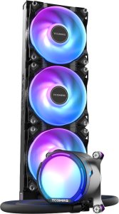 Chłodzenie wodne Tcomas LE100 360 Czarne 3