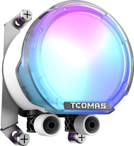 Chłodzenie wodne Tcomas LE100 360 Białe 5