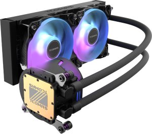 Chłodzenie wodne Tcomas LE100 240 Czarne 3