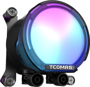 Chłodzenie wodne Tcomas LE100 240 Czarne 8