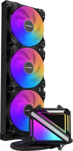 Chłodzenie wodne Tcomas LE200 360 Czarne 3