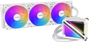 Chłodzenie wodne Tcomas LE200 360 Białe 2