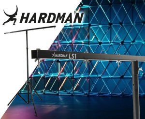 Statyw oświetleniowy z belką 1,6m-2,8m udźwig do 45kg LS1  HARDMAN one size 3