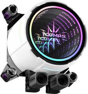 Chłodzenie wodne Tcomas LA200 360 Białe 3