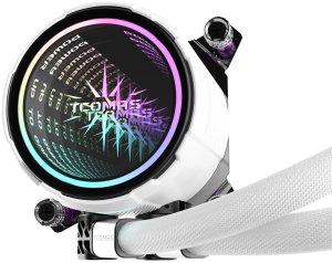 Chłodzenie wodne Tcomas LA200 360 Białe 6