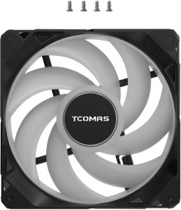Wentylator Tcomas FA200 Czarny 4