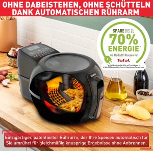 Tefal FZ7758 ActiFry & Grill Air Fryer black 9