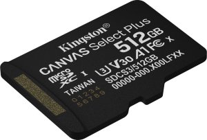 Karta Kingston Canvas Select Plus MicroSDXC 512 GB Class 10 UHS-I/U3 A1 V30 (SDCS3/512GBSP) 2