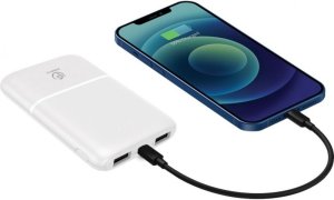 Powerbank P5 (5 000mAh 10W), moc wyjciowa 10W zapewnia szybkie i stabilne ładowanie kompatybilnych urzšdzeń, jednoczesne ładowanie 3 urzšdzeń 2