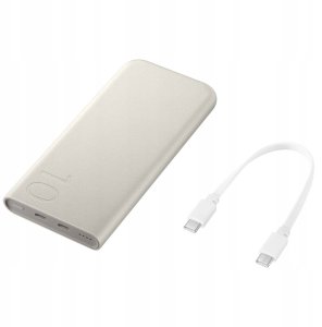 Powerbank Samsung EB-P3400XUEGWW FastCharge 2x USB-C 25W 10000mAh - beżowy 12