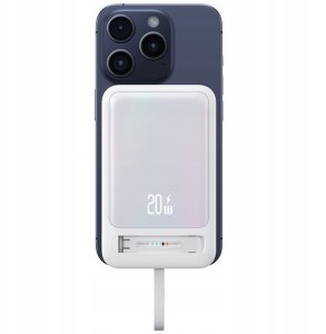 Powerbank USAMS XM Series CD219 10000mAh Magnetic Wireless czarny 15