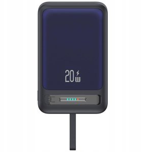 Powerbank USAMS XM Series CD219 10000mAh Magnetic Wireless czarny 10