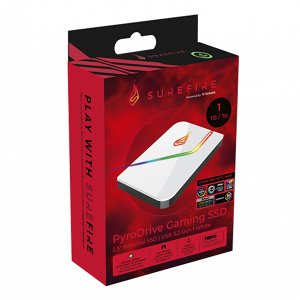 Dysk zewnętrzny SSD Surefire Pyrodrive 1TB Biały (53692) 2