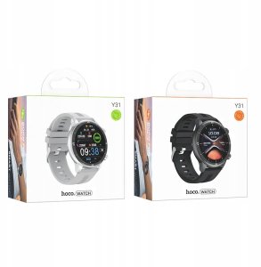 Smartwatch Hoco 1,46" TFT IP67 z funkcją rozmowy Y31 srebrny 6
