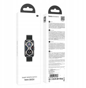 Smartwatch Hoco 1,47" TFT IP68 Y25 czarny 5