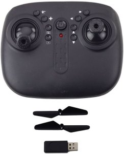 Dron LeanToys Dron Sześcioosiowy Żyroskop Światła LED Obrót 360° Niebieski 3