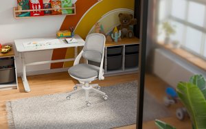 Fotel Obrotowy Dla Dzieci I Młodzieży Regulowany Mark Adler Junior 4.7 Grey 5