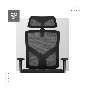 Krzesło biurowe Mark Adler Manager 3.3 Czarne 4