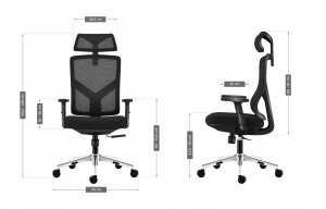 Krzesło biurowe Mark Adler Manager 3.3 Czarne 6