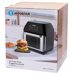 Frytkownica beztłuszczowa Aigostar  Frytkownica Powietrzna 1500W 12L 3