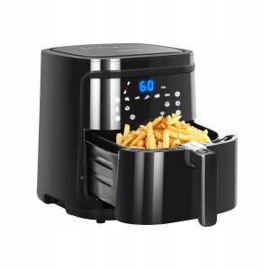 Frytkownica Beztłuszczowa 7L 1900W Air Fryer Xl Frytownica Ava Lcd Czarna 3