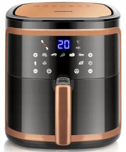 Frytkownica Beztłuszczowa Ava Gold 7L 1900W Air Fryer Xl Frytownica Lcd 3
